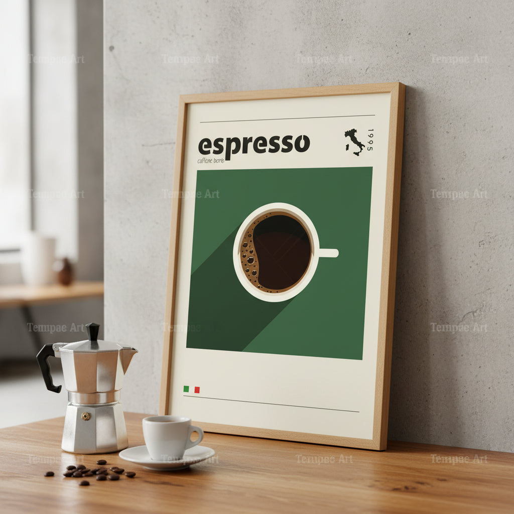 ESPRESSO Canvas Poster