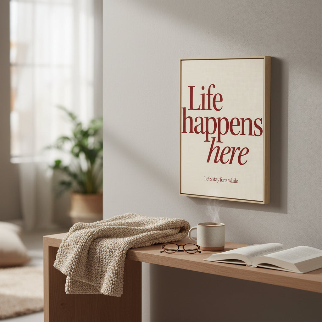 LIFE Canvas Poster