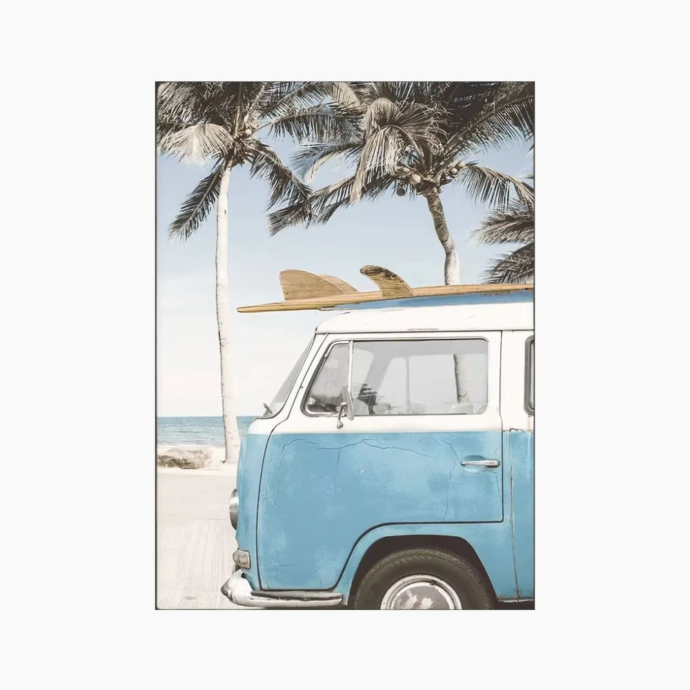 OCEAN VIEW Canvas Poster