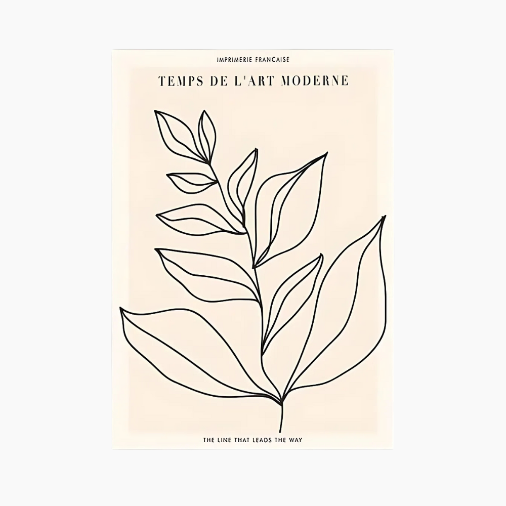 MINIMALIST Canvas Poster